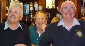 Phil Bennett, Andrew Tarling and George Wagland