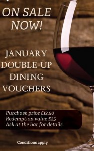Double up promotion at the half Moon Horsington