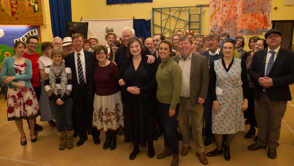 The Milborne Port Opera Company, about to perform its 26th show.